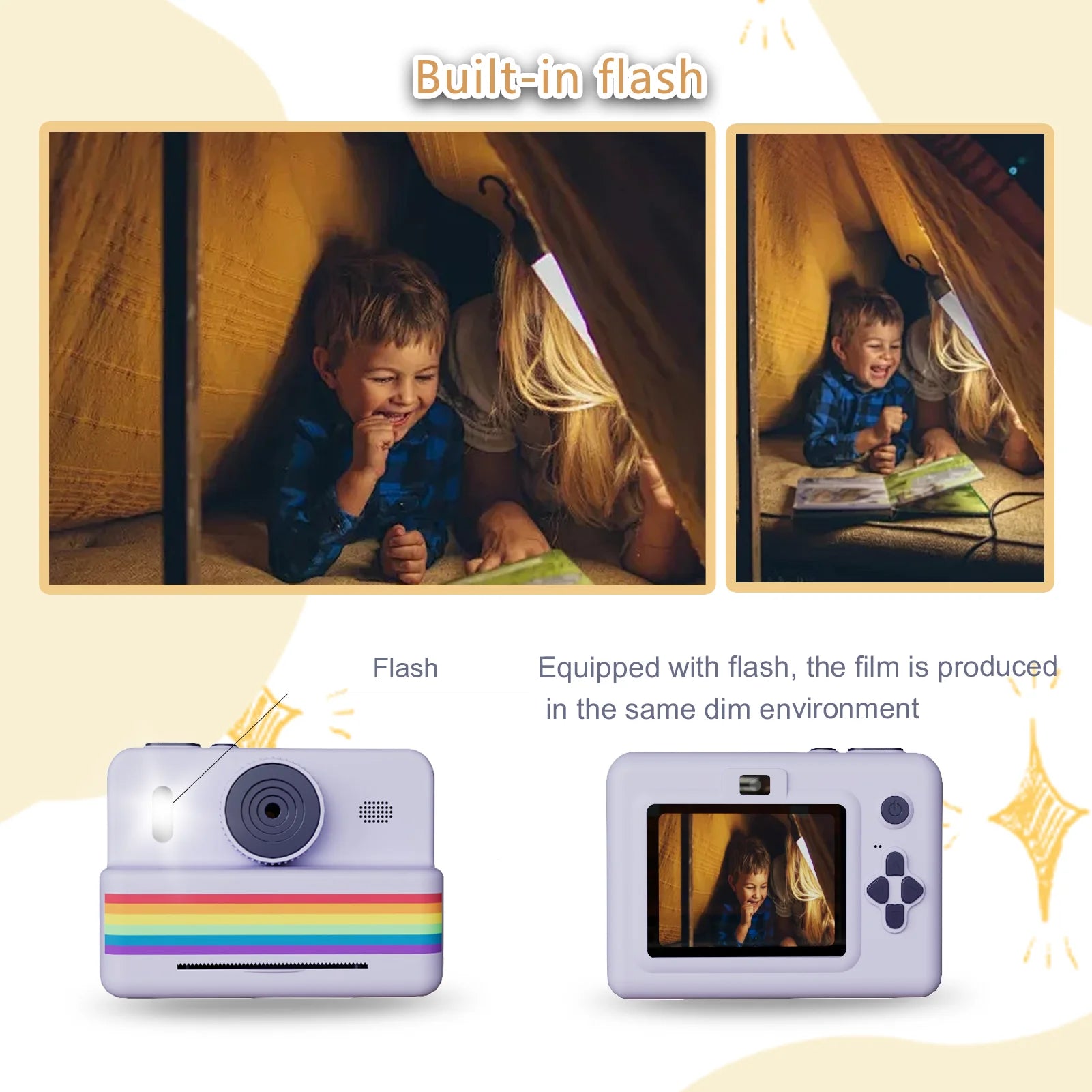 P7 Kids Instant Print Camera